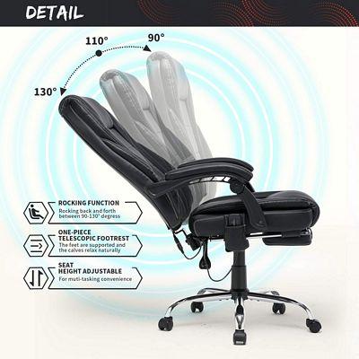 Ergonomic Big and Tall Massage Office Chair