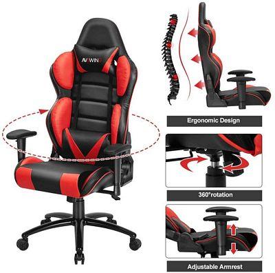 Ergonomic Reclining Gaming Chair