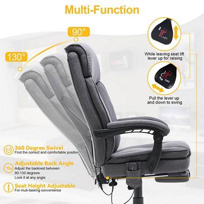 Ergonomic Reclining Massage Office Chair