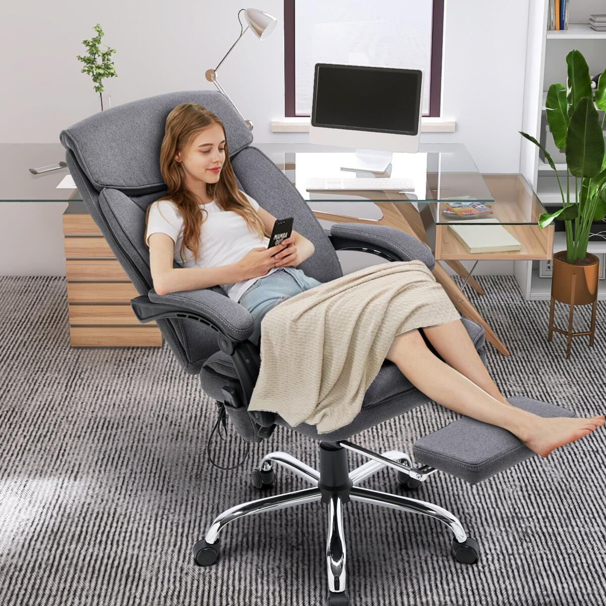 Ergonomic Reclining Massage Office Chair